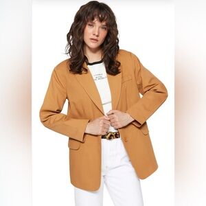 Zara Tan Sport Coat Classic Blazer